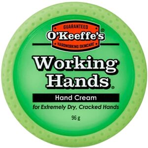 O'Keeffe's Working Hands Cream Repairs Extremely Dry, Cracked Hands 96g