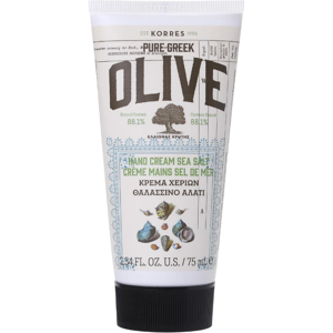 Korres Pure Greek Olive Nourishing Hand Cream 75mL Sea Salt