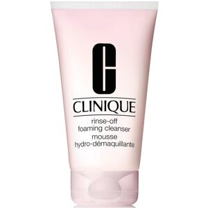 Clinique Rinse Off Foaming Cleanser Makeup Remover for Dry to Combination Skin 150mL