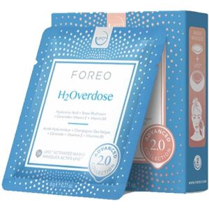 Foreo UFO H2Overdose 2.0 Ultra-Moisturizing Facial Mask Dry Skin 6x6g