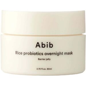 Abib Rice Probiotics Overnight Mask Barrier Jelly - From Oily to Dry Skin 80mL
