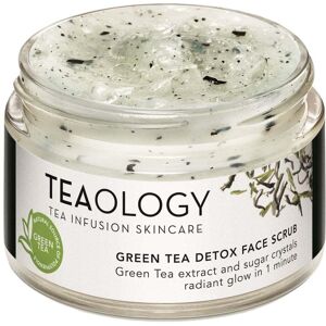 Teaology Green Tea Detox Face Scrub Radiant Glow in 1 Minute 50mL
