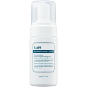 Dear, Klairs Rich Moist Foaming Cleanser - for Sensitive or Irritated Skin 100mL