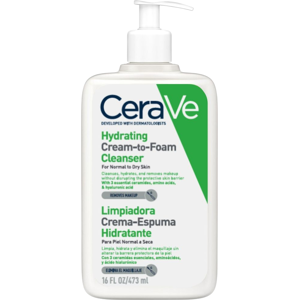 CeraVe Hydrating Cream to Foam Cleanser Normal Skin 473mL