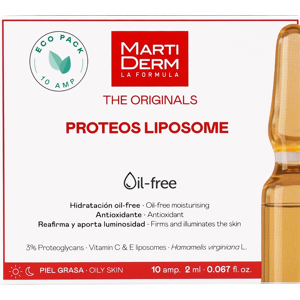 Martiderm The Originals Proteos Liposome Ampoules for Oily or Sensitive Skin 10 un.