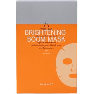 Youth Lab Brightening Vit-C Sheet Mask Lifts and Firms 4 un.