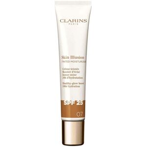 Clarins Skin Illusion Tinted Moisturizer Healthy-Glow Boost 24H Hydration 40mL 07 SPF25