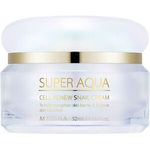 Missha Super Aqua Cell Renew Snail Cream to Strengthen Skin Barrier 52mL