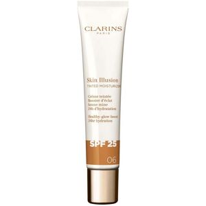 Clarins Skin Illusion Tinted Moisturizer Healthy-Glow Boost 24H Hydration 40mL 06 SPF25