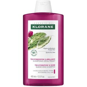 Klorane 72h Hydration & Shine Quenching Shampoo Prickly Pear 400ml (13.5 fl oz)