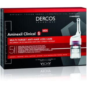 Vichy Dercos Aminexil Clinical 5 Anti-Hair Loss Ampoules Men x21