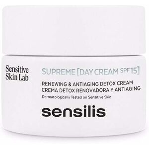Sensilis Supreme [Day Cream SPF15] Renewing & Antiaging Detox Cream 50ml (1.69 fl oz)