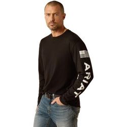 Men's Elevated V2 T-Shirt in Black, Size: 3XL by Ariat