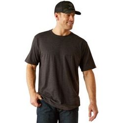 Men's Rebar Cotton Strong Standard T-Shirt in Charcoal Heather, Size: 2XL-T by Ariat