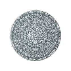 Rundt teppe, 160 cm diameter, Antrasittgrå