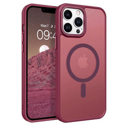 iPhone 16 Pro etui – Magsafe Matteret Cover MØRKEGRØN
