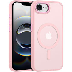 iPhone 16e - Magsafe Matteret Cover i flere farver - PINK