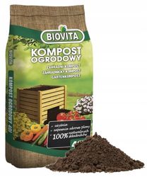 Havekompost 40L Naturlig måde til frugtbar jord og sunde planter