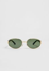 Stradivarius Briller Med Metalstel 0-001 Os