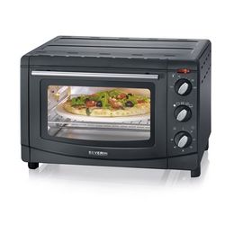 Horno tostador de 20 l Severin TO 2068 grill asador piedra pizza convección 1500W