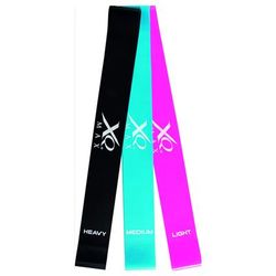 3x latex loop WellHome KF061 Color rosa, azul y negro