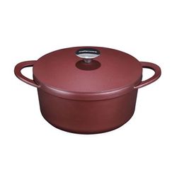 Olla Aluminio Mellerware Cuking! 24Full Induction Cacerola Resistente Rojo