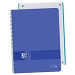 Cuaderno A4 Oxford microperforado Live&Go Europeanbook 1 azul marino