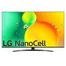 Tv led 65'' lg nanocell 65nano766qa 4k uhd hdr smart tv