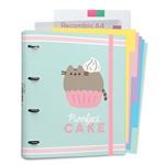 Carpeblock A4 Erik 4 anillas Pusheen foodie con recambio