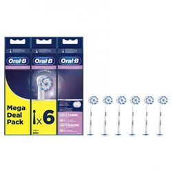 Pack 6 cabezales de recambio Oral-B 60-6 Ultra Sensitive