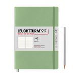 Libreta A5 Leuchtturm 1917 Sage Punteado - Tapa blanda