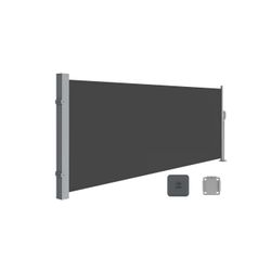 Side markise, 140x300 cm, Antrasitt