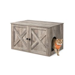 Kattetoalett skap, 80x53x49.2 cm, greige