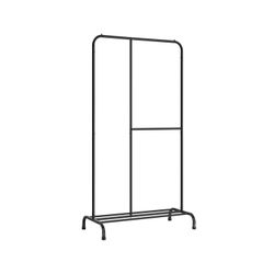 Klesstativ, 105x50x195 cm, Svart