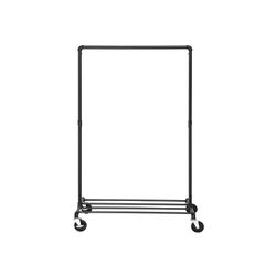 Klädställ, 100x163x49 cm, Svart