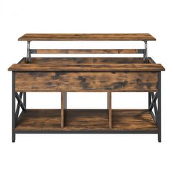 Sofabord, 60x100x48-62 cm, Hvit