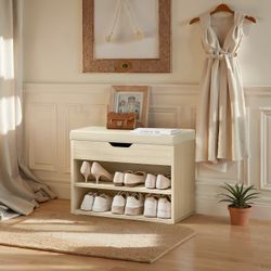 Skobenker, 30x60x44 cm, Beige