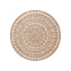 Rundt teppe, 120 cm diameter, Cappuccino Beige