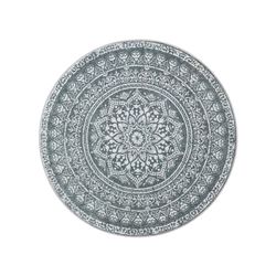 Rundt teppe, 160 cm diameter, Antrasittgrå