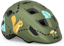 MET Hooray cykelhjelm, 52-55 cm, grøn
