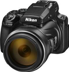 Nikon Coolpix P1100 digitalkamera, sort