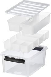 SmartStore Classic 15 -förvaringslåda med lock + 7 innerdelar