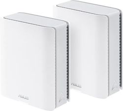 Asus ZenWiFi BT10 Tri-band WiFi 7 Mesh-system, 2-pak, hvid