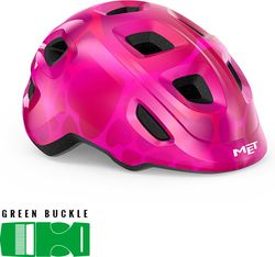 MET Hooray cykelhjelm, 46-52 cm, lyserød