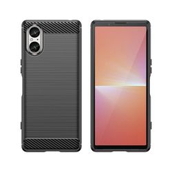 HURTEL CARBON CASE TIL SONY XPERIA 5 V BESKYTTENDE TELEFONCOVERS