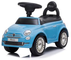 Sun Baby gåbil Fiat 500 Volare, blå - rat med lyd, opbevaring, rygstøtte, 12m+, 25 kg