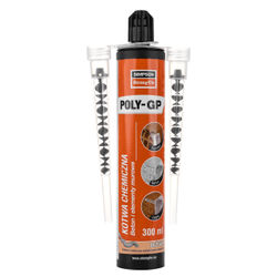 Poly-GP300 kemisk anker grøn-beige