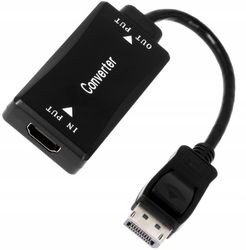 HDMI-DisplayPort-muunninsovitin DP 4K@30Hz