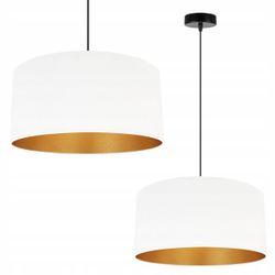 Hängande lampa takkrona gyllene sammetslampa