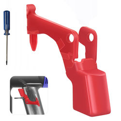 PowerFix Trigger V-Red förstärkt avtryckarknapp för Dyson V10 V11 SV12 SV14 röd med TORX-skruvmejsel